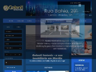 Site imobiliário