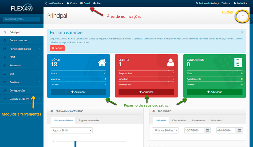 sistema para imobiliária CRM 49